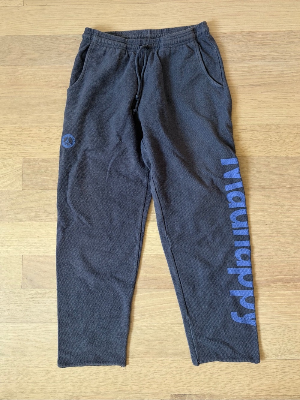 Madhappy Purple Peace Sign Graphic French Terry Sweatpants